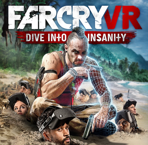 Affiche du jeu de réalité virtuelle Far Cry: Dive into insanity